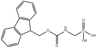 氨甲基膦酸-FMOC 结构式