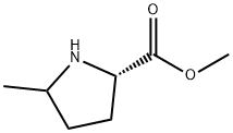 Proline, 5-methyl-, methyl ester (9CI) 结构式