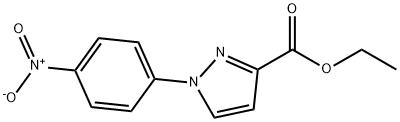 1 - (4 -硝基苯基)-1H -吡唑- 3 -羧酸乙酯 结构式