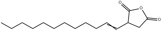 1-Dodecenylsuccinic anhydride 结构式