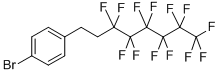 1-BROMO-4-(1H,1H,2H,2H-PERFLUOROOCTYL)BENZENE 结构式