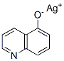 5-Quinolinol, silver(1+) salt 结构式