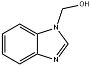 1H-苯并咪唑-1-基甲醇 结构式