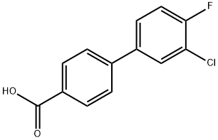 4-(2-Cyano-3-fluorophenyl)benzoic acid 结构式