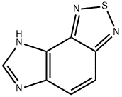 8H-咪唑并[4',5':3,4]苯并[1,2-C][1,2,5]噻二唑 结构式