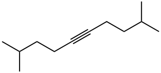 2,9-二甲基-5-癸炔 结构式