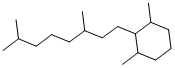 1,4-DIMETHYL-2-(3,7-DIMETHYLOCTYL)CYCLOHEXANE 结构式