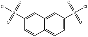 2,7-NAPHTHALENEDISULFONYL CHLORIDE 结构式