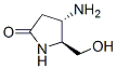2-Pyrrolidinone,4-amino-5-(hydroxymethyl)-,(4S,5S)-(9CI) 结构式