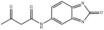 5-ACETOACETYLAMINOBENZOIMIDAZOLONE 结构式