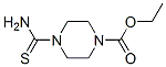 1-Piperazinecarboxylic  acid,  4-(aminothioxomethyl)-,  ethyl  ester 结构式