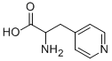 3-(4-吡啶基)-DL-丙氨酸 结构式