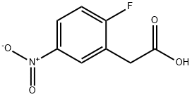 2-氟-5-硝基苯乙酸 结构式