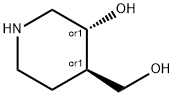 (3R,4R)-4-(HYDROXYMETHYL)PIPERIDIN-3-OL 结构式