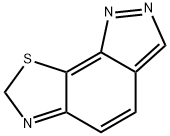 7H-Pyrazolo[4,3-g]benzothiazole(8CI) 结构式