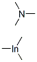 trimethyl(trimethylamine)indium 结构式
