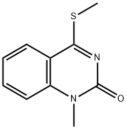 1-methyl-4-(methylthio)quinazolin-2(1H)-one 结构式