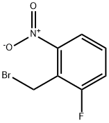 2-氟-6-硝基溴苄 结构式