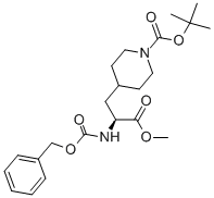 (S)-tert-Butyl4-(2-(((benzyloxy)carbonyl)amino)-3-methoxy-3-oxopropyl)piperidine-1-carboxylate