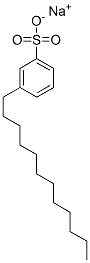 3-十二烷基苯磺酸钠盐 结构式