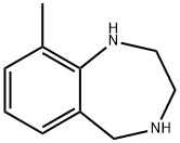 9-甲基-2,3,4,5-四氢-1H-苯并[E][1,4]二氮杂卓 结构式