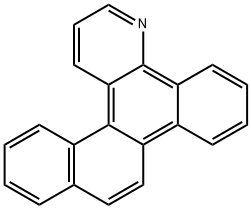 Benzo[h]naphtho[1,2-f]quinoline 结构式