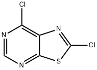 2,7-二氯噻唑并[5,4-D]嘧啶 结构式