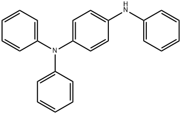 N,N,N-三苯基-1,4-苯二胺 结构式