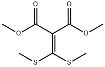 DIMETHYL 2-[DI(METHYLTHIO)METHYLIDENE]MALONATE 结构式