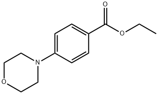 4-(4-吗啉基)苯甲酸乙酯 结构式