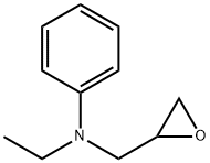 N-(2,3-EPOXYPROPYL)-N-ETHYLANILINE 结构式