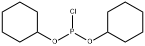 Chlorophosphonous acid dicyclohexyl ester 结构式