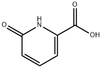 6-羟基吡啶-2-羧酸 结构式