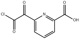 2-Pyridinecarboxylic acid, 6-(chlorooxoacetyl)- (9CI) 结构式