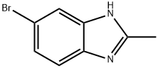 5-溴-2-甲基-1H-苯并[D]咪唑 结构式