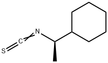 (R)-(-)-1-环己基乙基异硫氰酸酯 结构式
