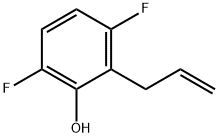 Phenol,  3,6-difluoro-2-(2-propenyl)-  (9CI) 结构式