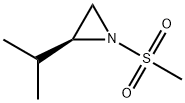 Aziridine, 2-(1-methylethyl)-1-(methylsulfonyl)-, (2S)- (9CI) 结构式