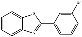2-(3-溴苯基)苯并噻唑 结构式