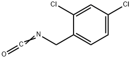 2,4-二氯苄基异氰酸酯 结构式