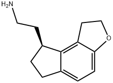 (S)-2-(1,6,7,8-四氢-2H-茚并[5,4-B]呋喃-8-基)乙胺 结构式