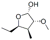 2-Furanol,5-ethyltetrahydro-3-methoxy-4-methyl-,(2alpha,3alpha,4beta,5beta)-(9CI) 结构式