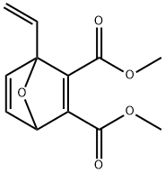 1-Vinyl-7-oxabicyclo[2.2.1]heptane-2,3-dicarboxylic acid dimethyl ester 结构式