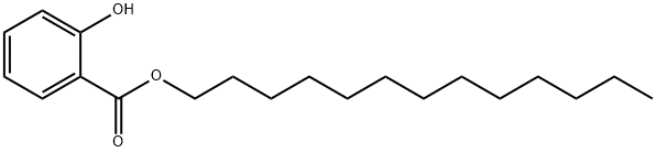 十三烷醇水杨酸酯 结构式