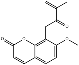 九里香酮 结构式