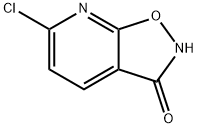 6-氯异噁唑并[5,4-B]吡啶-3(2H)-酮 结构式