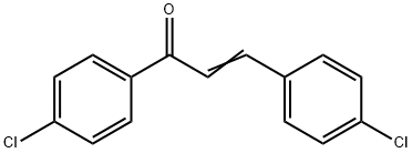 4,4'-二氯查耳酮 结构式