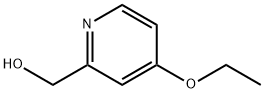 (4-乙氧基吡啶-2-基)甲醇 结构式