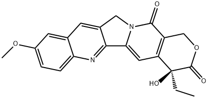 9-甲氧基喜树碱 结构式