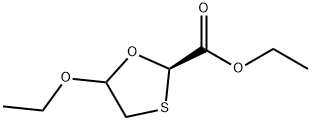 1,3-Oxathiolane-2-carboxylicacid,5-ethoxy-,ethylester,(2R)-(9CI) 结构式